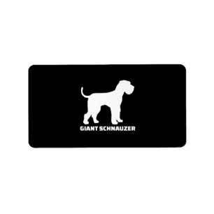 reuzenschnauzer premium etiket