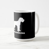 reuzenschnauzer premium koffiemok (Voorkant rechts)