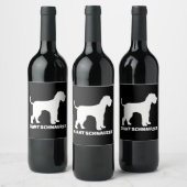 reuzenschnauzer premium wijn etiket (Flessen)