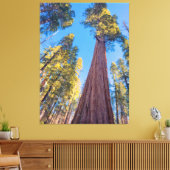 reuzensequoia canvas afdruk (Insitu (Woonkamer))