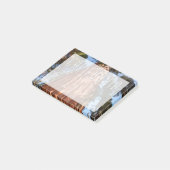 Reuzensequoia Stijgt Op Post-it® Notes (Schuin)