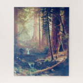 Reuzensequoiabomen van Californië Albert Bierstadt Legpuzzel (Verticaal)