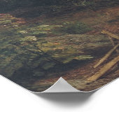 Reuzensequoia's - 19e-eeuwse muurkunst poster (Hoek)