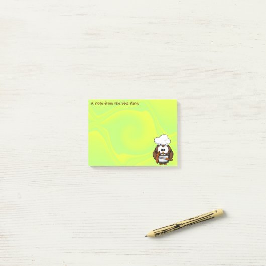 reuzenuil post-it® notes (Op bureau)