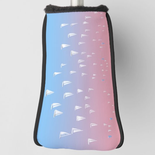 Reuzenvaartuigen in het open zee golfheadcover (Draai 90)