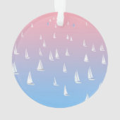 Reuzenvaartuigen in het open zee ornament (achterkant)