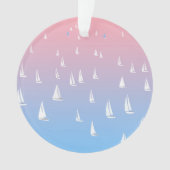 Reuzenvaartuigen in het open zee ornament (voorkant)