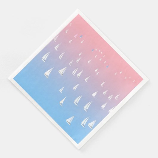 Reuzenvaartuigen in het open zee servet (Hoek)