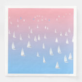 Reuzenvaartuigen in het open zee servet (Voorkant)