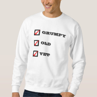 Reuzenvesten "Grumpy Old Vet Checklist" Trui