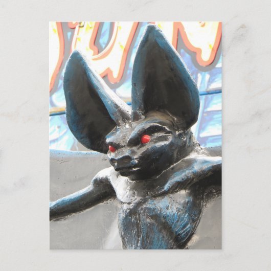 Reuzenvleermuis Briefkaart (Voorkant)
