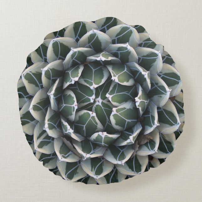 Reuzenwerend kussen, katoen (16 inch) rond kussen (Achterkant)