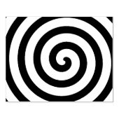 Reuzenwervelende spiraal rubberstempel (Afrduk)