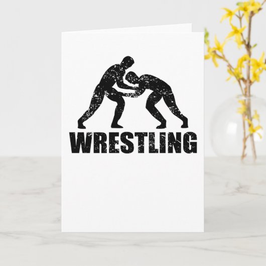 Reuzenwruiende boerenvechter kaart (Gele Bloem)