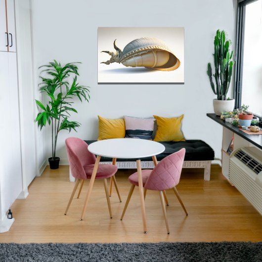 Reuzenzeeschelp Wall Art Oceanic Home Decor Canvas Afdruk