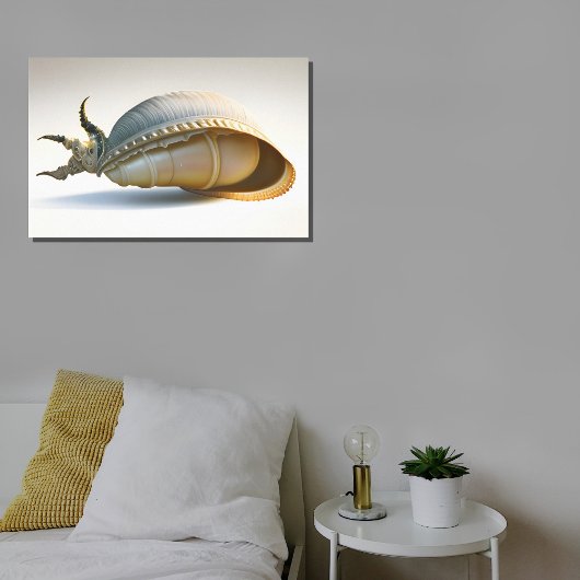 Reuzenzeeschelp Wall Art Oceanic Home Decor Canvas Afdruk