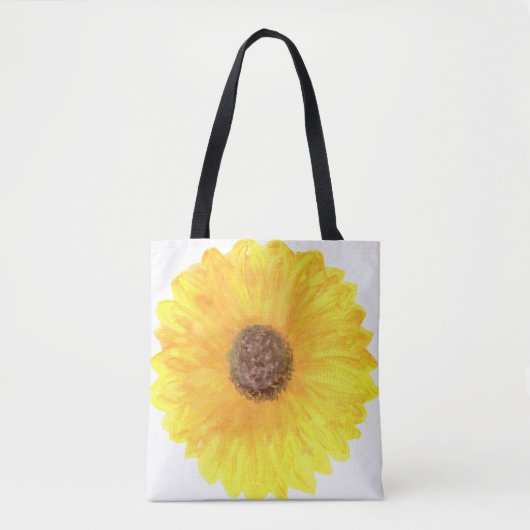 Reuzenzonnebloem Boodschappentas Tote Bag (Voorkant)