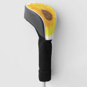 Reuzenzonnebloem Golfhoofdhoezen Golfheadcover (Schuin)