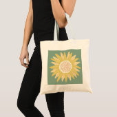 Reuzenzonnebloem Tote Bag (Voorkant (product))