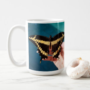 Reuzenzwaluwstaartvlinder Koffiemok