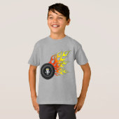 Reuzenzwendelvleugels T-shirt (Voorkant volledig)