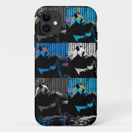 Reuzepanda Meerdere Panelen Modern Kunst Design Case-Mate iPhone Case (Achterkant)