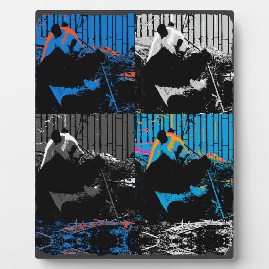 Reuzepanda Meerdere Panelen Modern Kunst Design Fotoplaat (Voorkant)