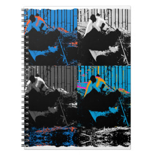 Reuzepanda Meerdere Panelen Modern Kunst Design Notitieboek