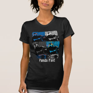 Reuzepanda Meerdere Panelen Modern Kunst Design T-shirt