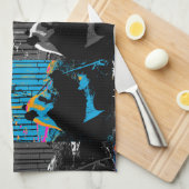 Reuzepanda Meerdere Panelen Modern Kunst Design Theedoek (Quarter Fold)