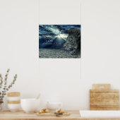 Rev 5:5 Behold de lion Poster (Keuken)