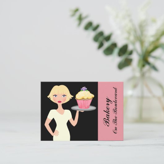 Rev Bakkerij / Cateraar / Restaurant Visitekaartje (Staand voorkant)