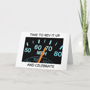 "REV IT UP" EN "VEEL PLEZIER" GEFELICITEERD KAART