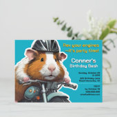 Rev je motoren - het is feest tijd! kaart (Staand voorkant)