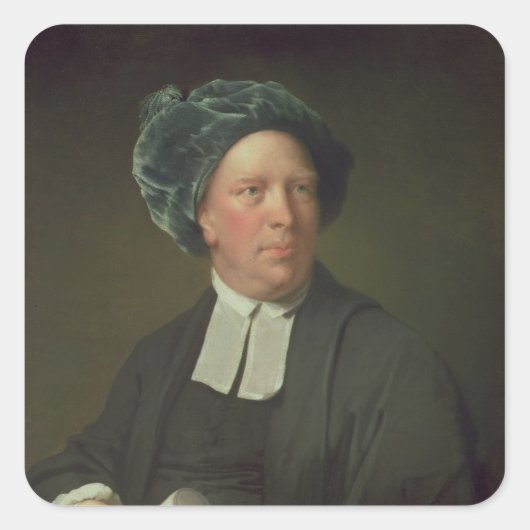 Rev. John Pickering, c.1777-80 Vierkante Sticker (Voorkant)