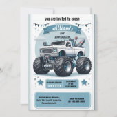 Rev kinder jongen auto's cool monster truck 1e ver kaart (Voorkant)