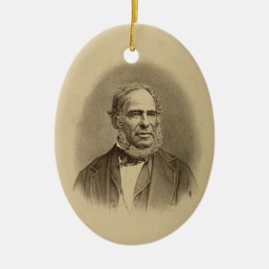 Rev. Moses Suares Keramisch Ornament (Voorkant)