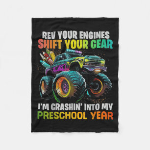 Rev motoren verschuiven uw versnelling in crashen  fleece deken
