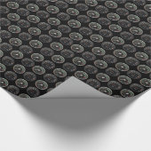 Rev-teller van auto's met luchtkoeling 911 en 356 cadeaupapier (Hoek)