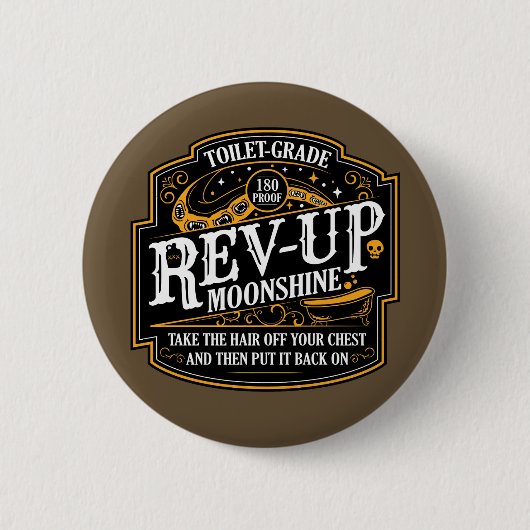 Rev-Up Moonshine | Dungeon Crawler Carl Ronde Button 5,7 Cm (Voorkant)