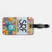 REV voor ouders of kinderen Label Bagagelabel (Achterkant horizontaal)