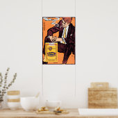 REVAL CIGARETTES Naturrein Cigaretten German AD Poster (Keuken)