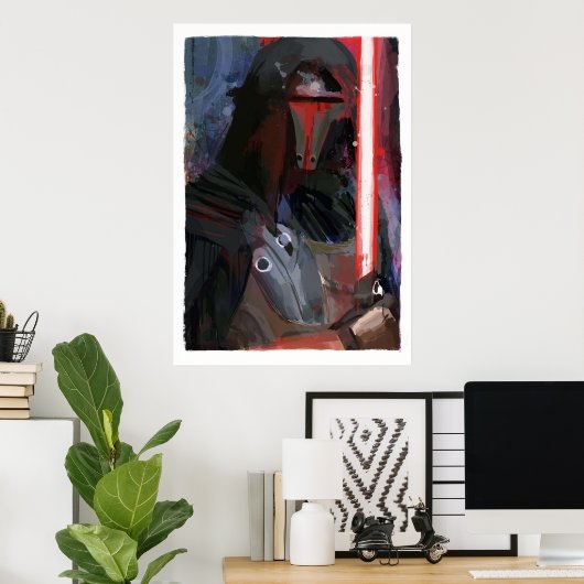 Revan Portrait Poster (Thuiskantoor)