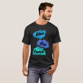 "RÊVE, OSE, FONCE" T-Shirt avec Positief (Voorkant volledig)