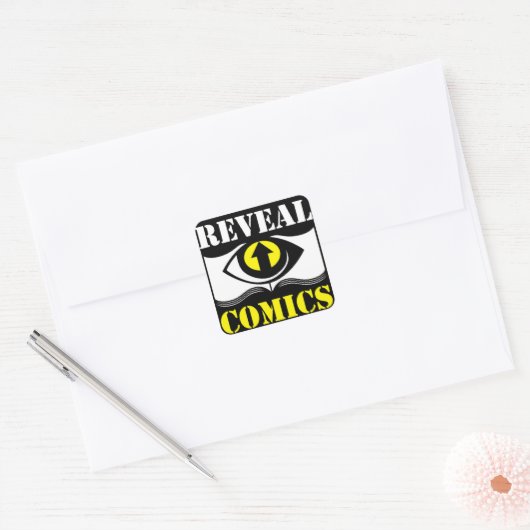 Reveal Comics Co. Sticker (Envelop)