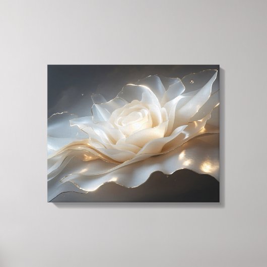 Revealed Crystal Bloom Canvas Afdruk (Voorkant)