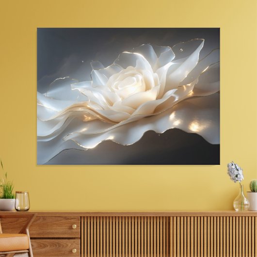 Revealed Crystal Bloom Canvas Afdruk (Insitu (Woonkamer))