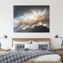 Revealed Crystal Bloom Canvas Afdruk