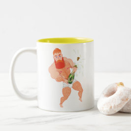Réveillon 2018 tweekleurige koffiemok