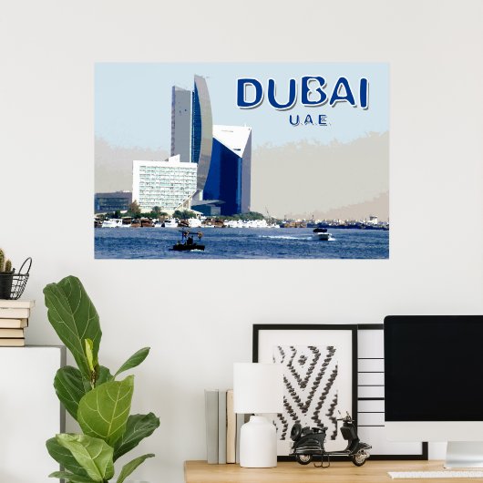 Revel Dubai Poster (Thuiskantoor)